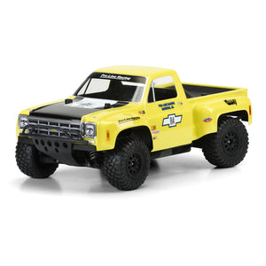 Pro-Line 1/10 1978 Chevy C-10 Race Truck Clear Body: Short Course