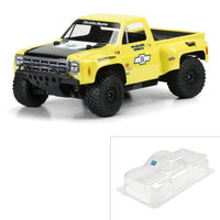 Pro-Line 1/10 1978 Chevy C-10 Race Truck Clear Body: Short Course