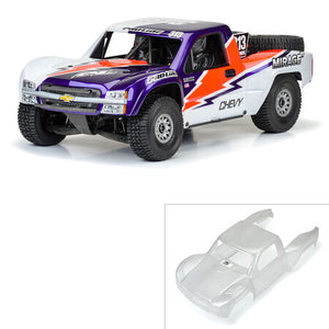 Pro-Line Pre-Cut 2007 Chevy Silverado Clear Body for Unlimited Desert Racer