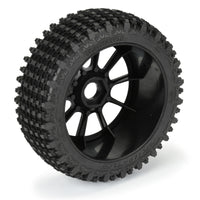 Pro-Line 1/8 Gladiator M2 Fr/Rr Buggy Tires Mounted 17mm Black Mach 10 (2)