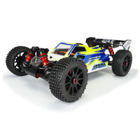 Pro-Line 1/8 Gladiator M2 Fr/Rr Buggy Tires Mounted 17mm Black Mach 10 (2)