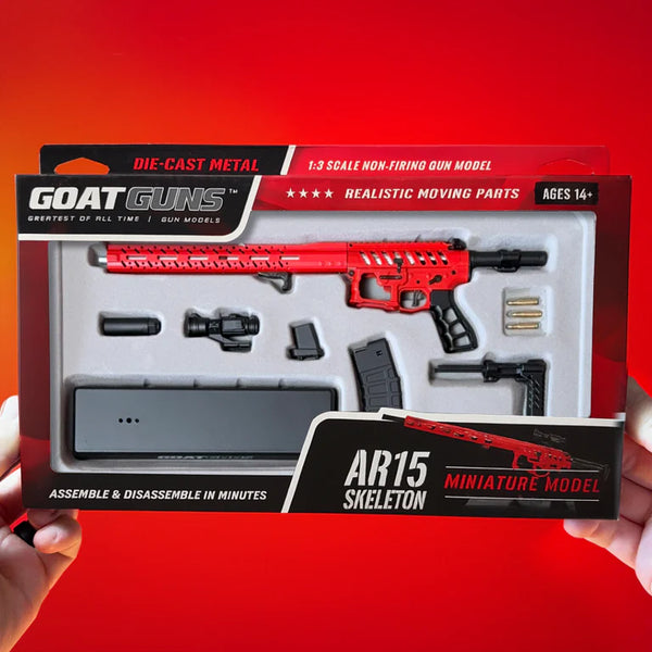 Goat With Machine Gun Goat Guns AR15 Model - Skeleton – EVS Hobbies USA