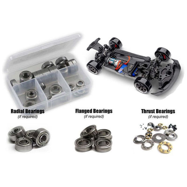 RC Screwz Metal Shielded Bearing Kit, 1/18 Traxxas TX4m F150 Ranger XLT