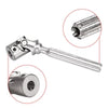 INJORA Steel F/R Center Drive Shafts for SCX24 C10 JLU Bronco Base Camp 4Runner Silver