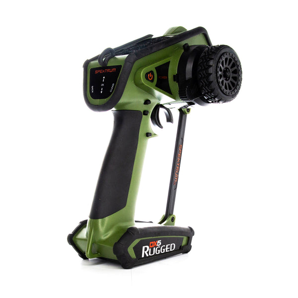 Spektrum DX5 Rugged 5-Channel DSMR Transmitter Only, Green