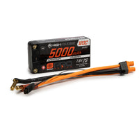 Spektrum 7.6V 5000mAh 2S 120C Smart Pro Race Shorty Hardcase LiHV Battery: Tubes, 5mm