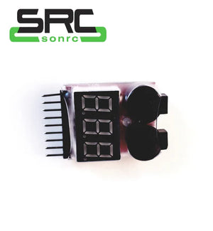 SonRC Low Voltage Buzzer Alarm & Voltage Tester 8S