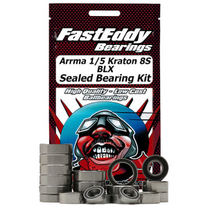 Fast Eddy Sealed Bearing Kit: ARRMA Kraton, Outcast 8S BLX