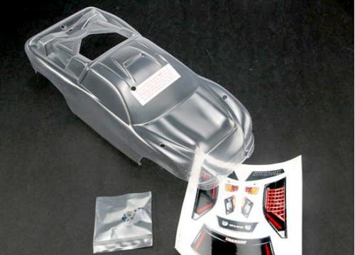 Traxxas Body Nitro Rustler Clear Wing