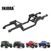INJORA  Universal LCG Chassis Kit for 1/18 TRX4M Upgrade (Carbon Fiber)