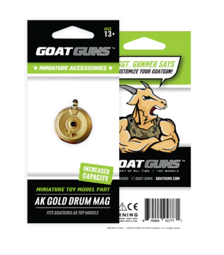 Goat Guns AK Drum Mag GOLD