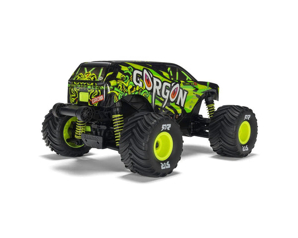 Arrma Gorgon Grom 4x4 1/16 RTR Brushed Monster Truck (Yellow) w/SLT2 2.4GHz Radio, Battery & Charger (Copy)