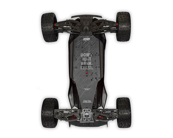 Arrma Talion 6S BLX EXB Brushless RTR 1/7 4WD Speed Truck (Black) w/SLT3 2.4GHz Transmitter