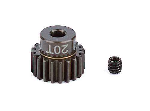 Team Associated FT Aluminum Pinion Gear, 20T 48P, 1/8" shaft