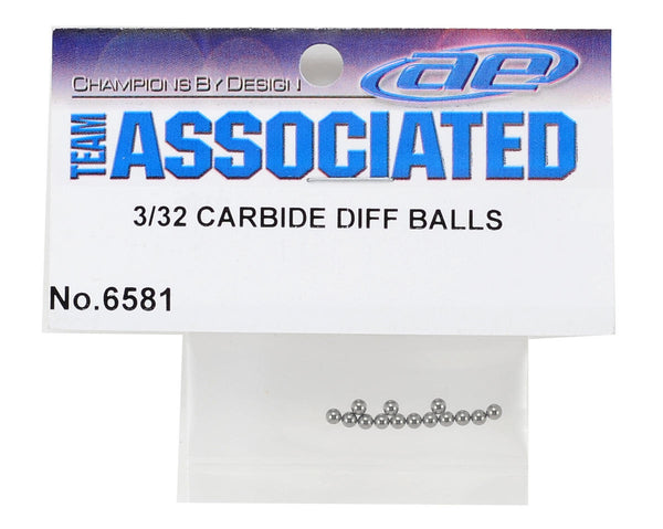 Team Associated Carbide Diff Balls 3/32 (14)