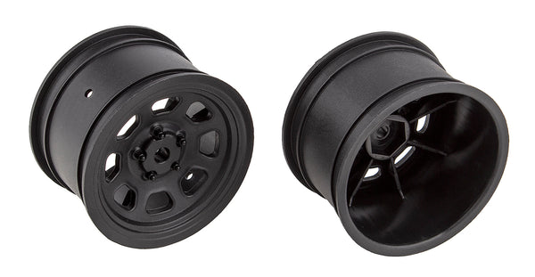 Team Associated SR10 Black Rear Wheels