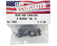 Team Associated 0° Rear Hub Carrier Set (2) (RC10T2/GT)