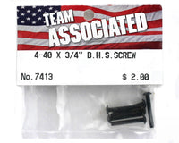 Team Associated 4-40 X 3/4 BHCS
