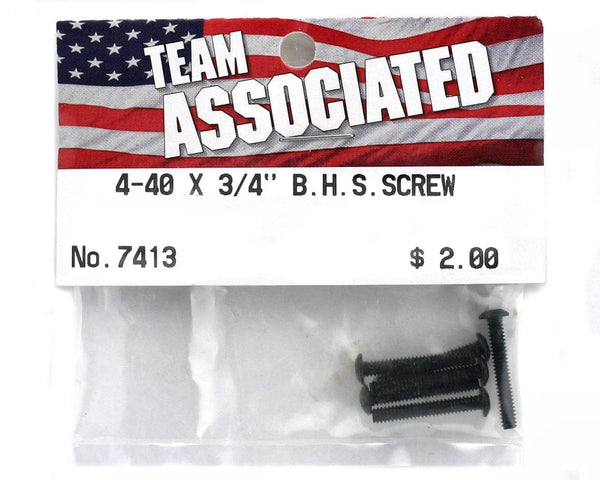 Team Associated 4-40 X 3/4 BHCS