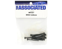 Team Associated  3x28mm SHC Screws (10)