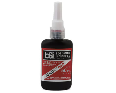 BSI IC-LOC-RED High Strength Thread Locker 1.7 fl.oz – EVS Hobbies USA