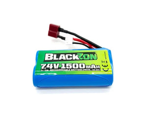 BlackZon Battery Pack (Li-ion 7.4V, 1500mAh), w/T-Plug, Smyter