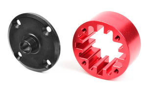 Team Corally Differential Case Center 35mm Aluminium Center/Steel Flange