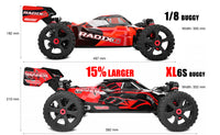 Team Corally Asuga XLR 6S Roller - Red