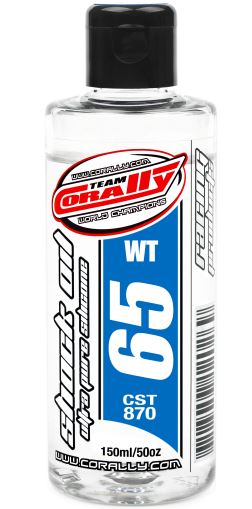 Team Corally Ultra Pure Silicone Shock Oil - 65 WT - 150ml