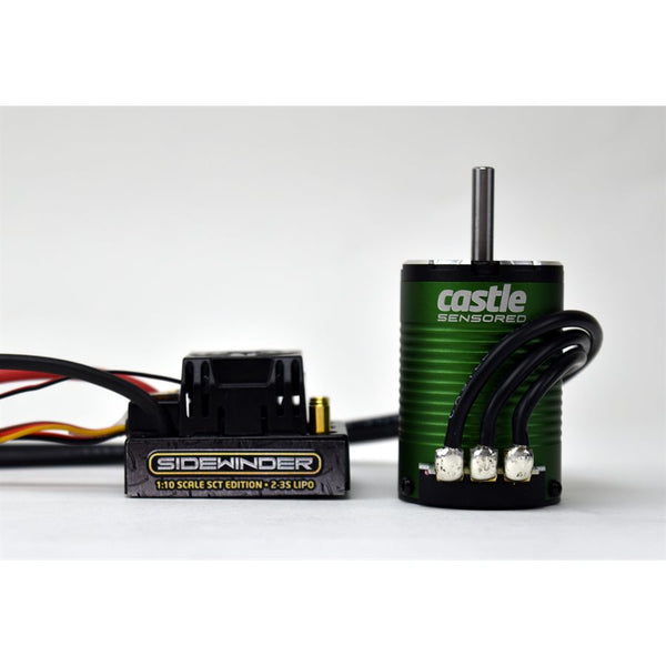 Castle Sidewinder SCT Combo W/ 1410-3800KV 5mm Shaft Motor