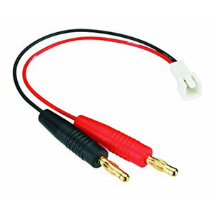 Duratrax Charge Lead Banana Plugs to XH-1S (Losi Mini Plug