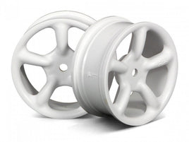HPI Super Star Wheels 26mm White (1mm Offset)