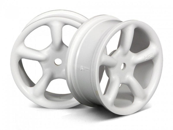 HPI Super Star Wheels 26mm White (1mm Offset)