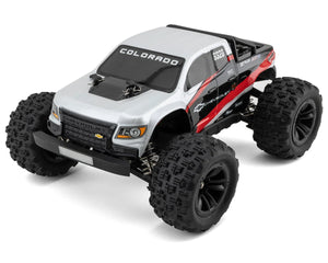 Eazy RC 1/18 Micro Chevrolet Colorado Brushless RTR 4WD Short Course Truck (Black)