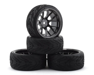 Firebrand RC Hypernova RT9 Pre-Mounted On-Road Tires (4)