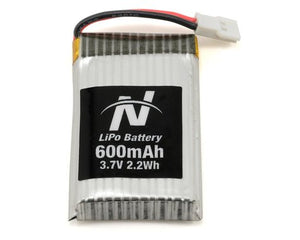 Great Planes NOVUS 1S 600mAh 15C Li-Po Battery CP/FP