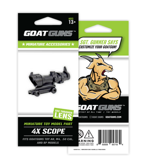 Goat Guns Mini 4x Scope - Black