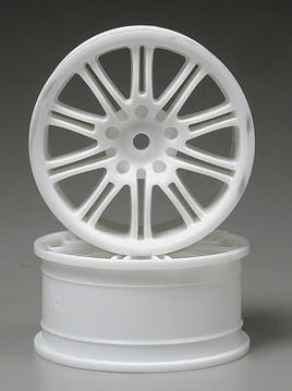 HPI 10 Spoke Motor Sport Wheel 26mm White