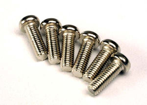 Traxxas Screws Round-Head 2.6x8mm (6)