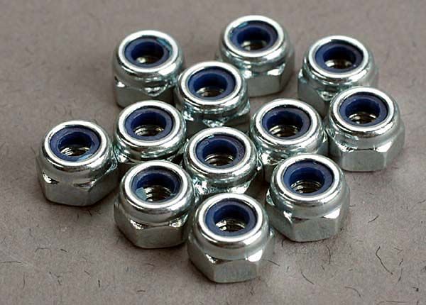 Traxxas Nuts Nylon Locking 3mm (12)