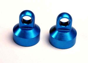 Traxxas Shock Caps Standard Blue (2)