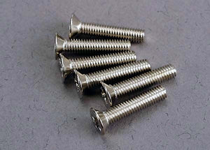 Traxxas Screws Countersunk 3x15mm (6)