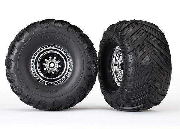 Traxxas t&w chrome/terra gravel tire