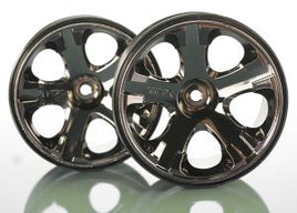 Traxxas wheels alstr black chrome 2.8 front