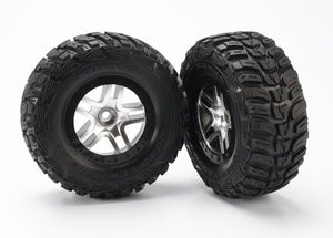 Traxxas T&W SS Satin Chrome,Black/Kuhmo Front