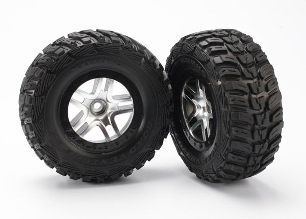 Traxxas T&W SS Satin Chrome,Black/Kuhmo Front