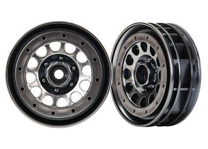 Traxxas wheels mthd 105 black chrome 1.9