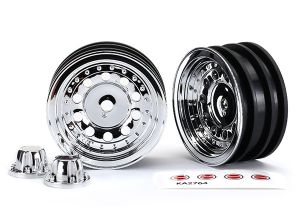 Traxxas Wheels Chrome 1.9/Center Cap & DCL