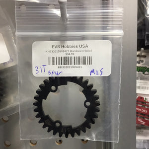 King-Hobby 31T MOD 1.5 Spur Gear Hardened Steel