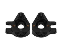 Injora Redcat Ascent-32 Brass Steering Knuckles (Black) (2) (5.4g ea)